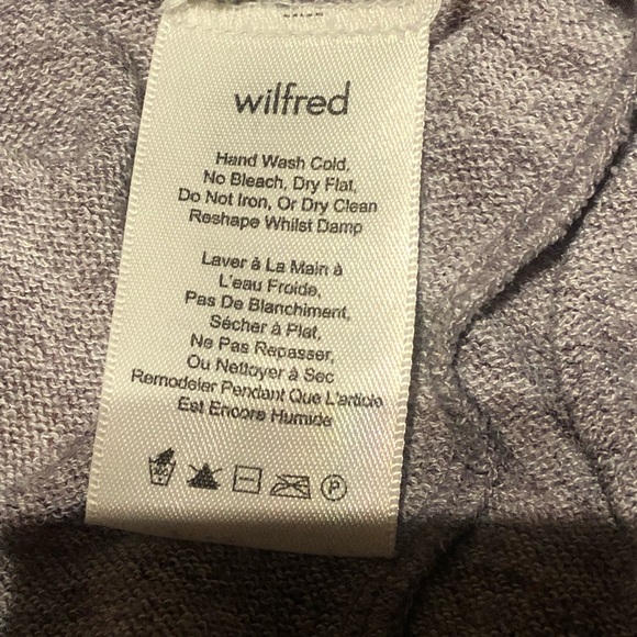 Aritzia Scoop Neck Sweater S Wilfred - Picture 6 of 7